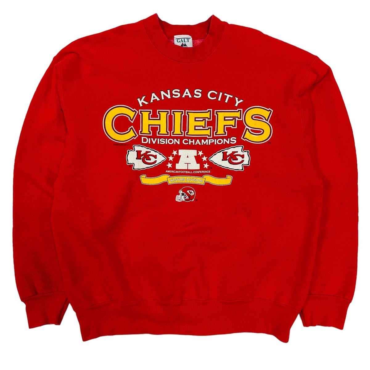 Kansas City Chiefs Nike Men's NFL Long-Sleeve Top in Red, Size: Medium | 00BY11R47G-05G