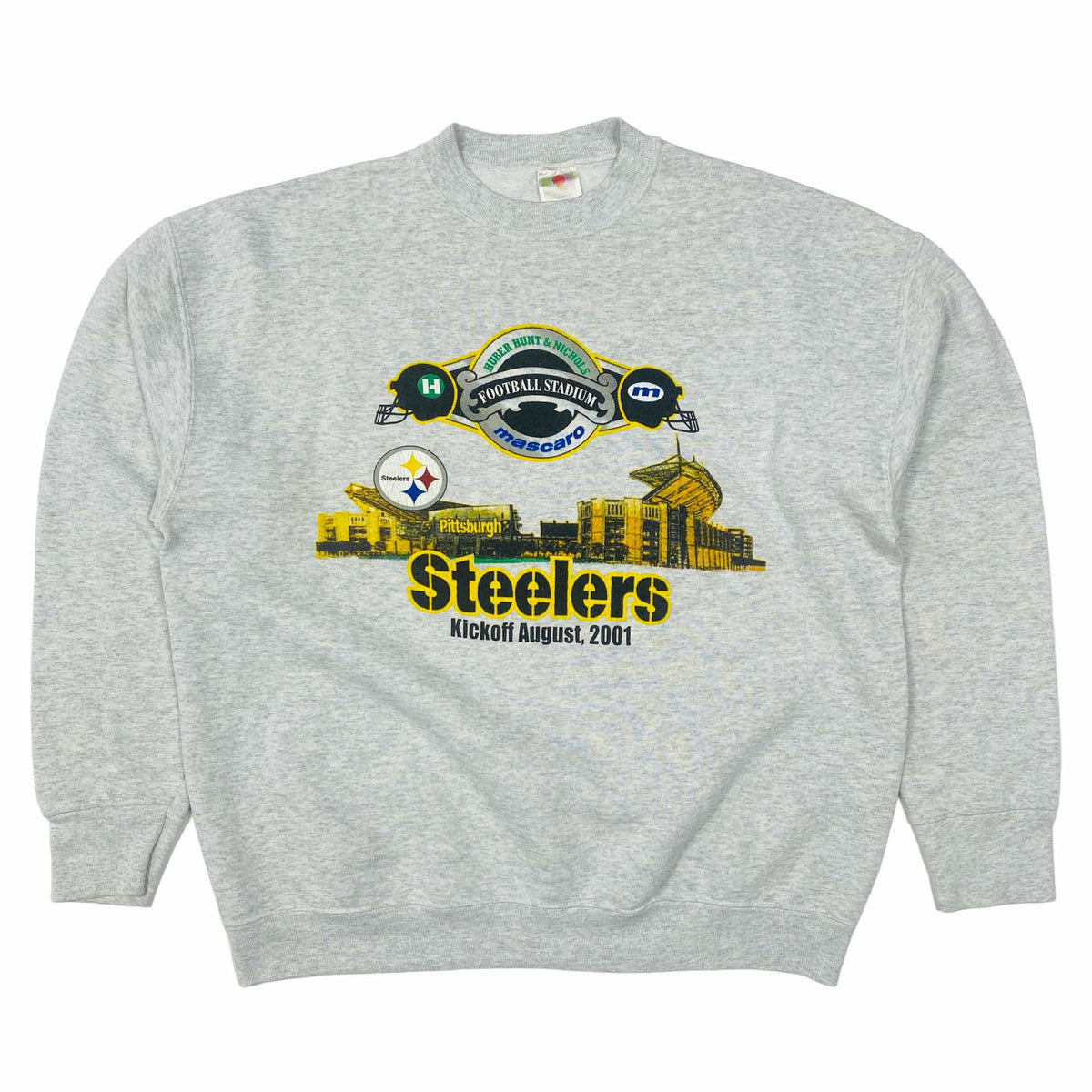 steelers crew neck sweatshirt