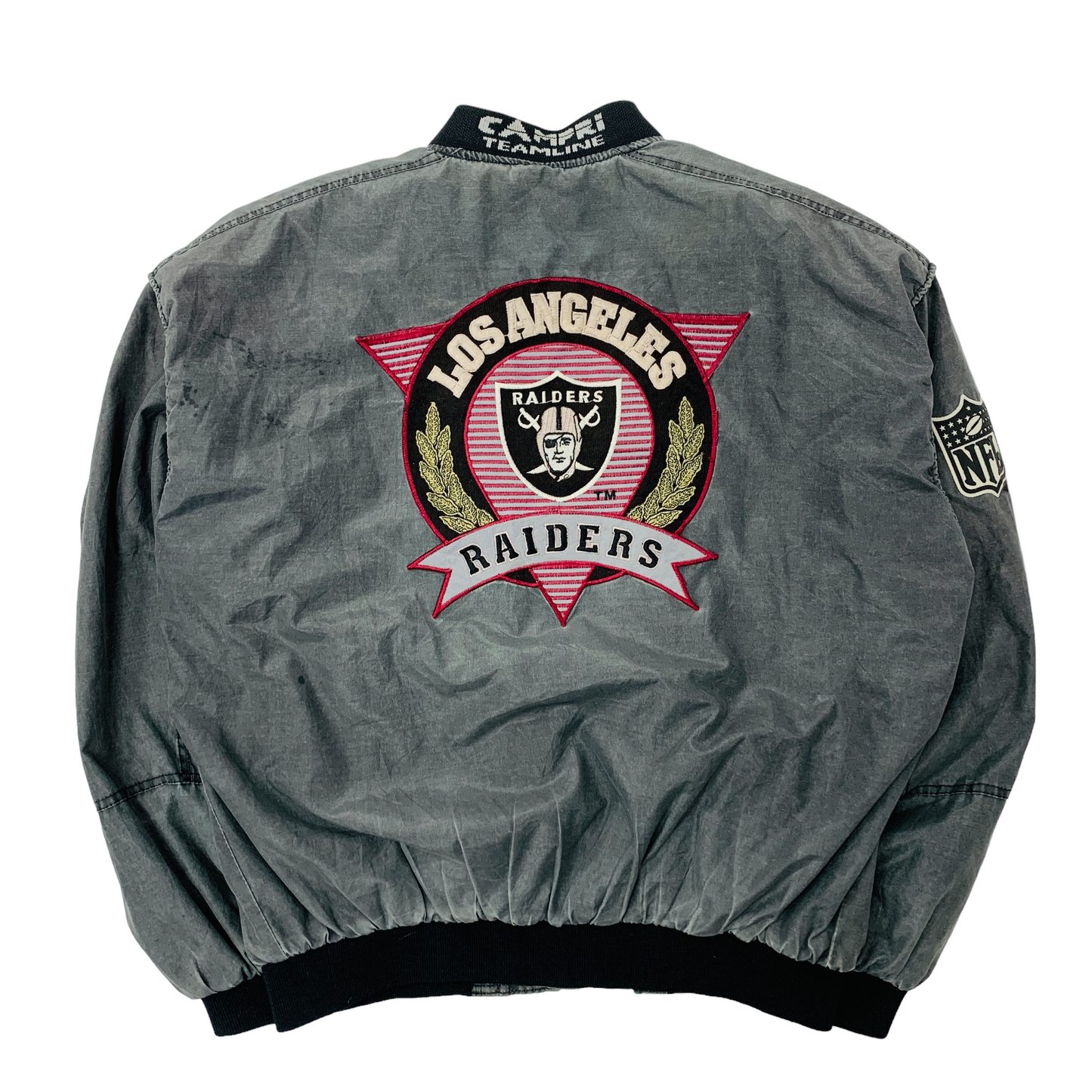 Los Angeles Raiders NFL Bomber Jacket - Large – The Vintage Store
