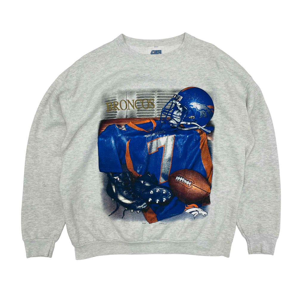 98' Denver Broncos NFL Made In USA Sweatshirt - XL – The Vintage Store