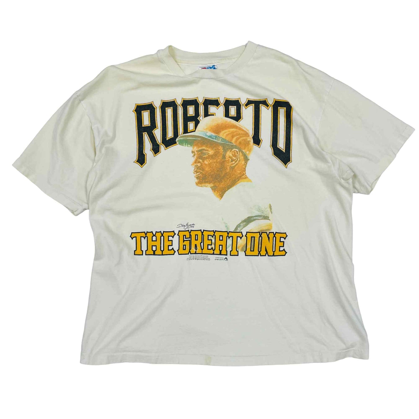 1993 Roberto Clemente 'The Great One' Graphic T-Shirt - XL – The