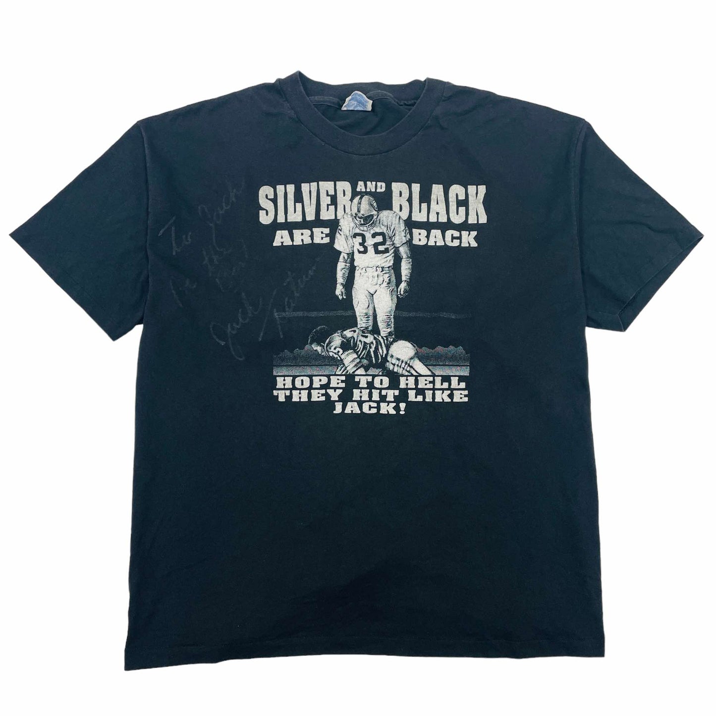 Oakland Raiders NFL 'Tatum: 32' T-Shirt - XL – The Vintage Store