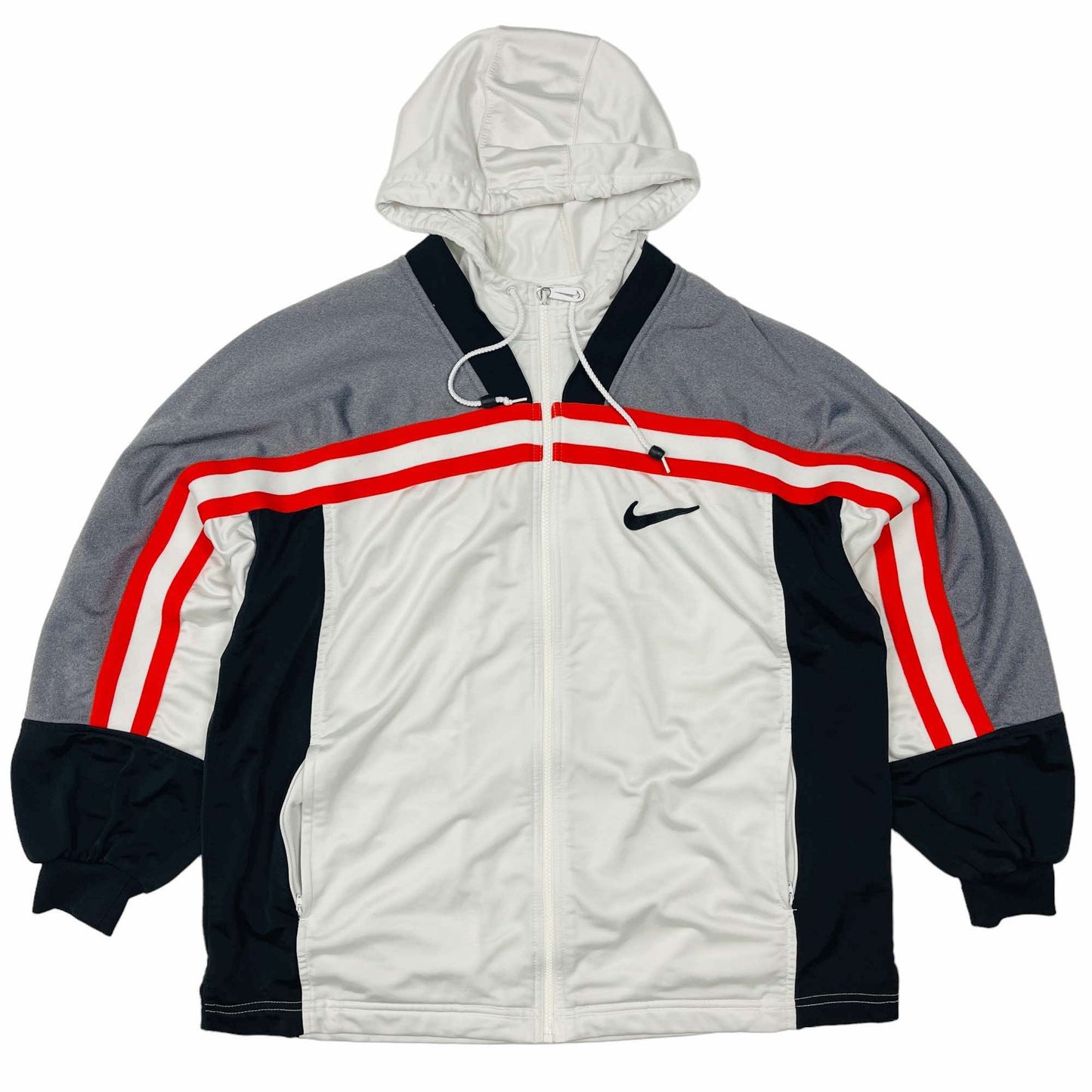 Buy Vintage 90s Nike Gray Tag Sweatshirt Track Jacket XL Online in India 