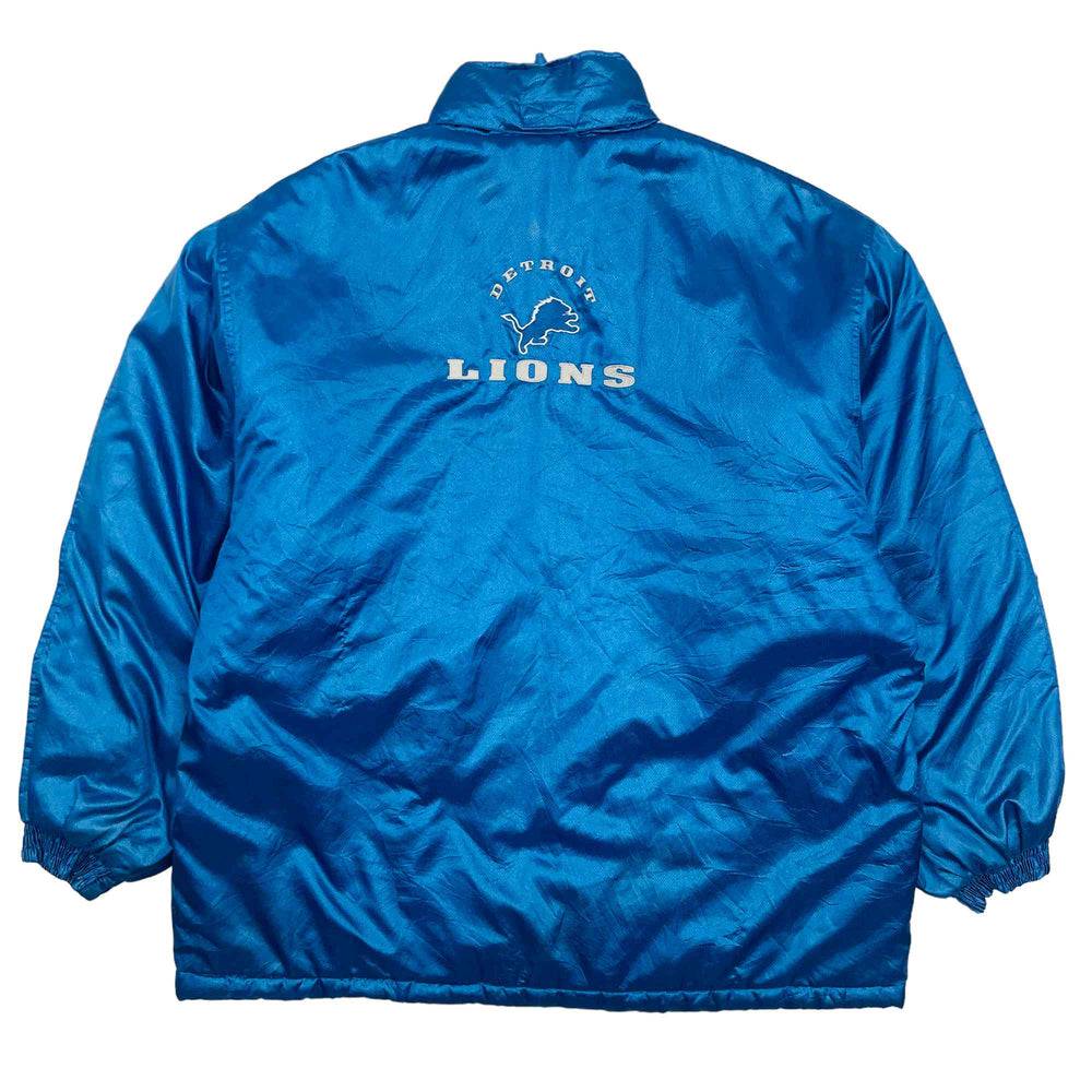 Detroit Lions Bomber Satin Light Blue Jacket