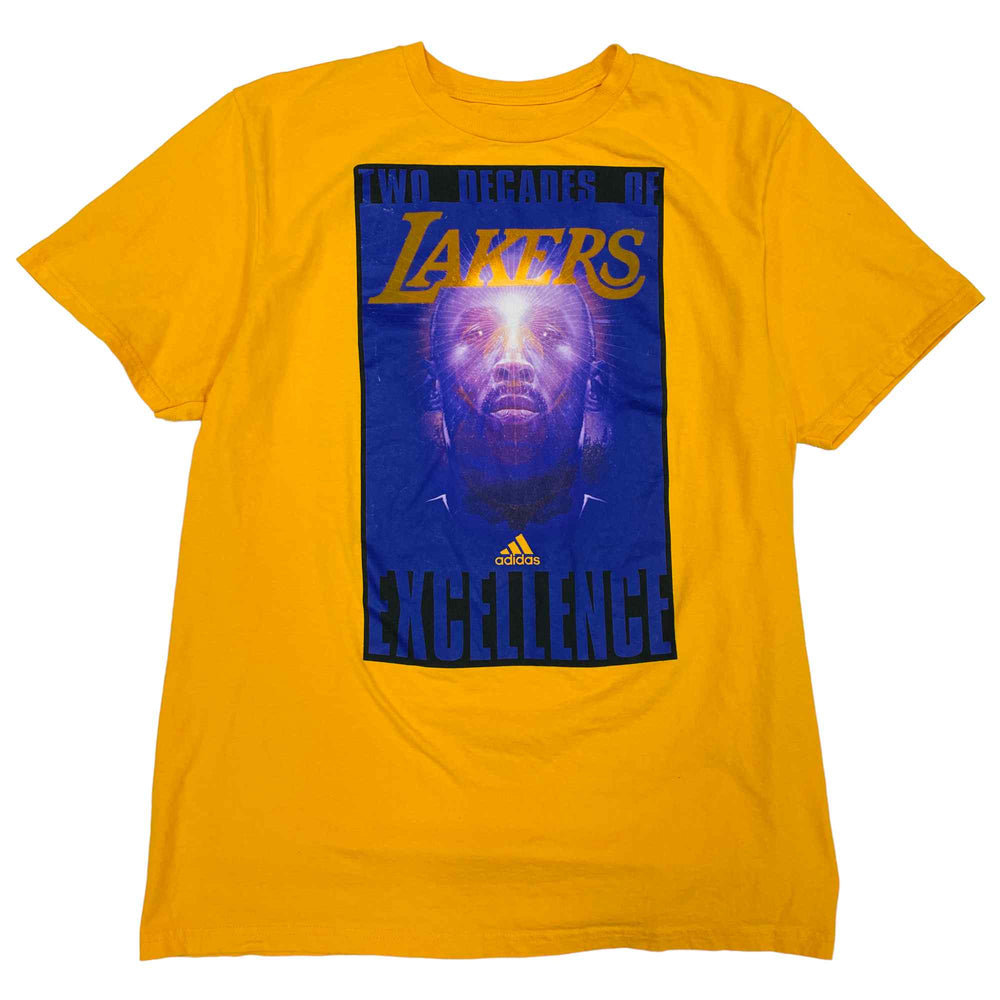 Kobe Bryant Los Angeles Lakers adidas Two Decades of Excellence T