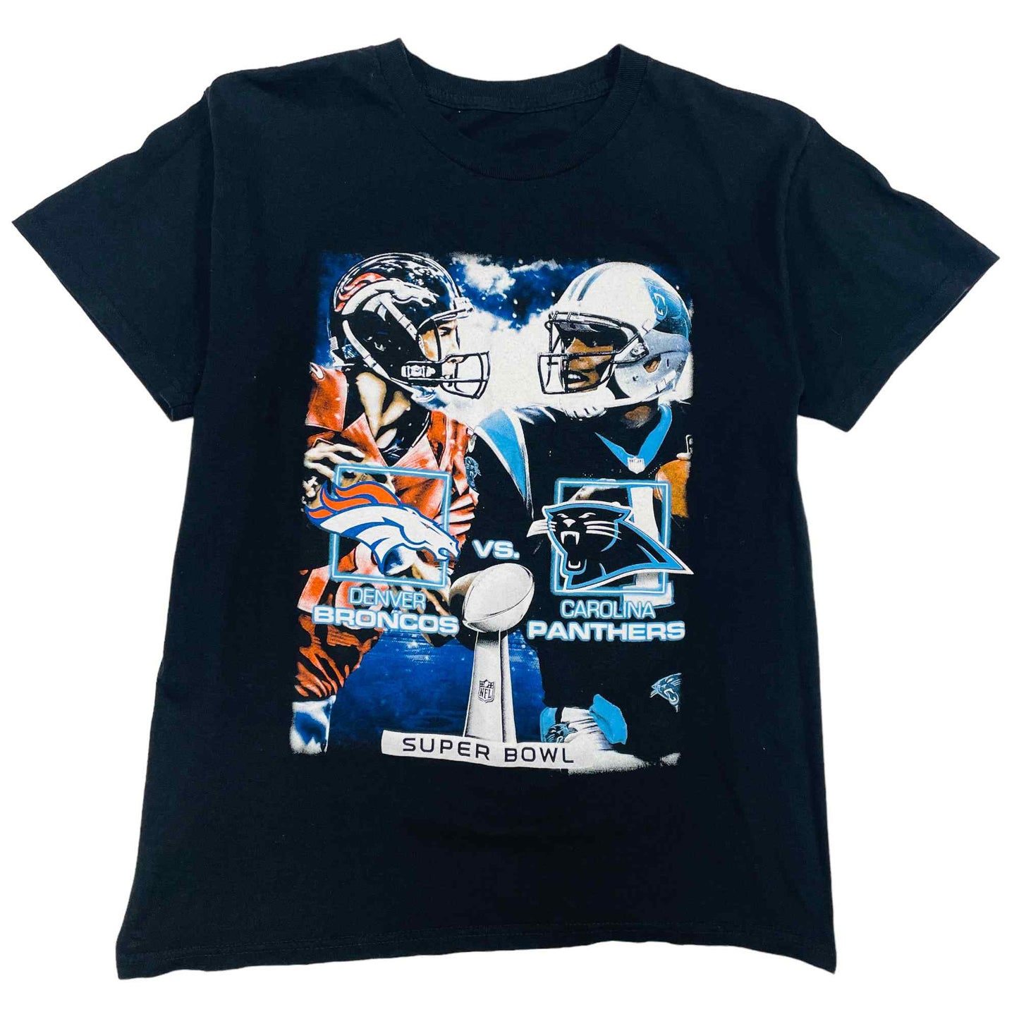 Denver Broncos Vs. Carolina Panthers Superbowl T-Shirt - Large – The  Vintage Store