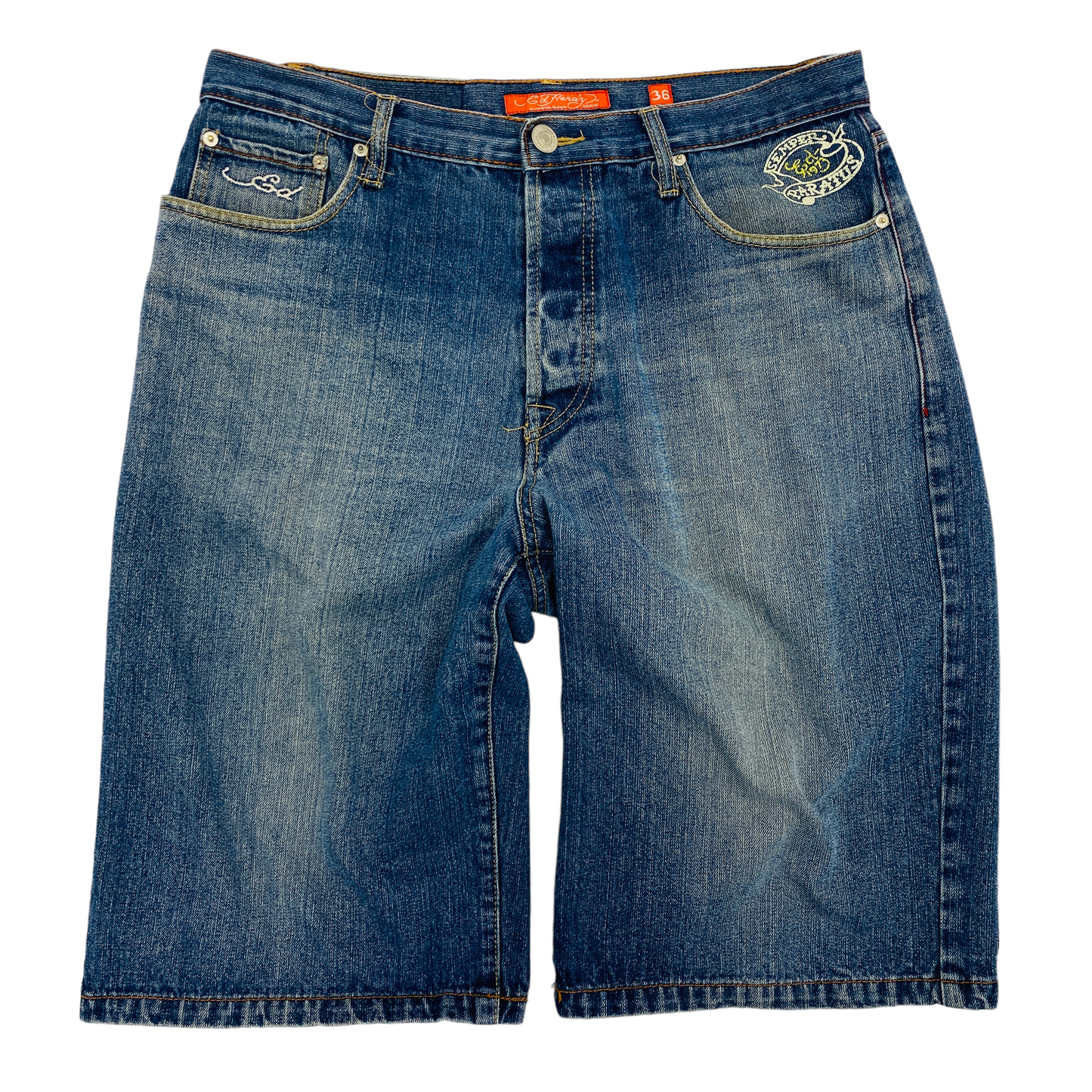 
                  
                    Y2K Ed Hardy Jean Shorts - XL
                  
                