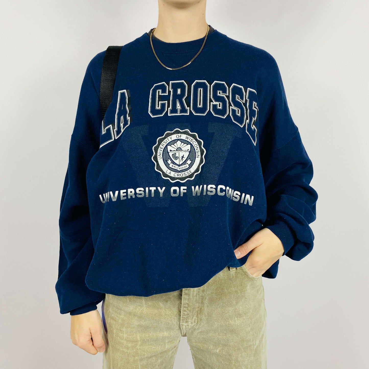 
                  
                    Unisex College Graphic Sweatshirt - XL
                  
                