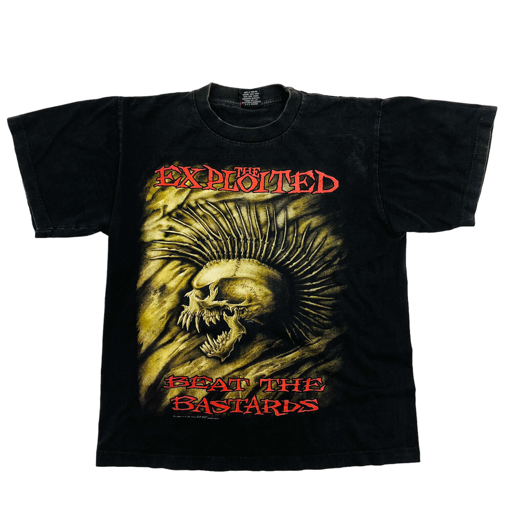 1996 The Exploited Beat The Bastards T-Shirt - Medium