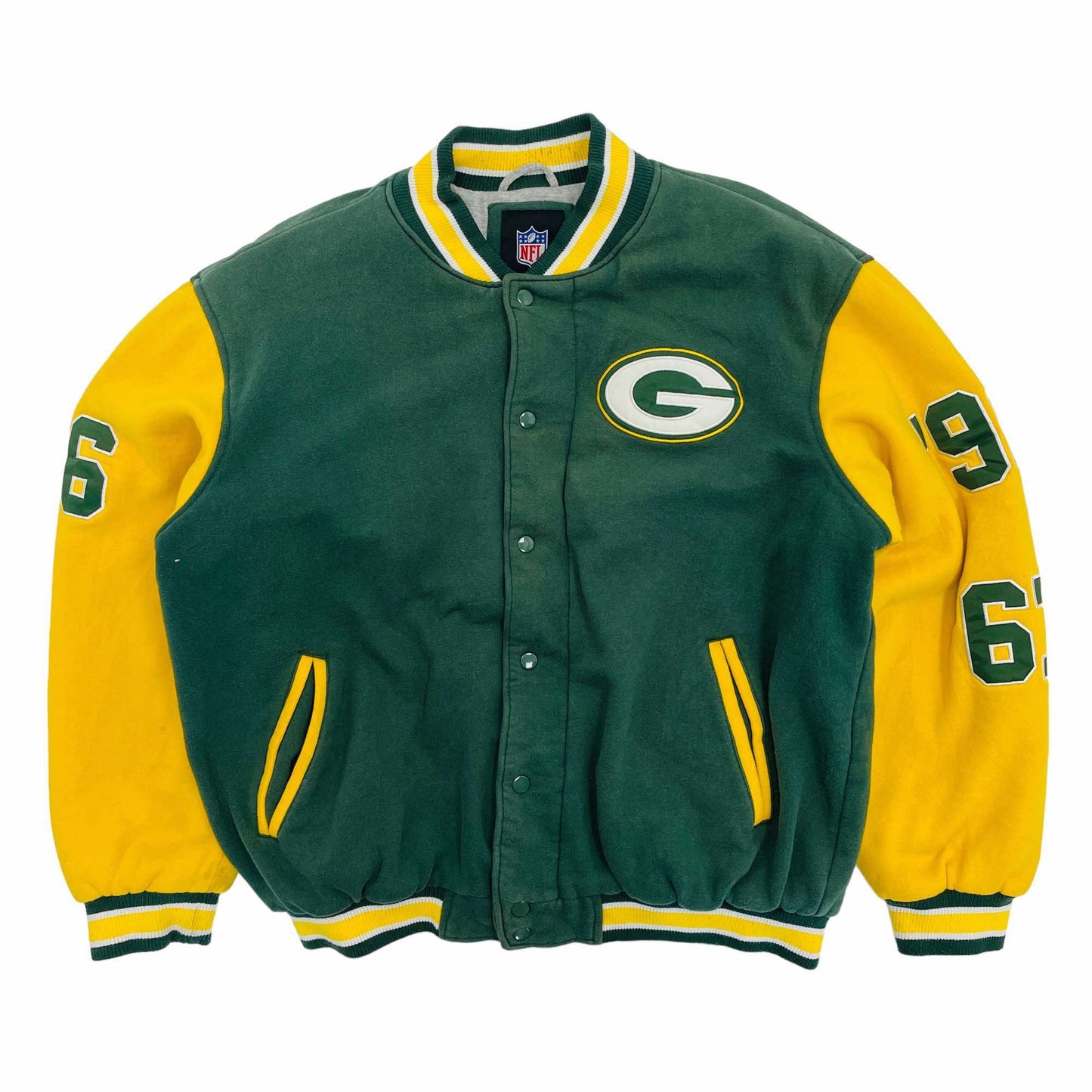 green bay packers varsity jacket