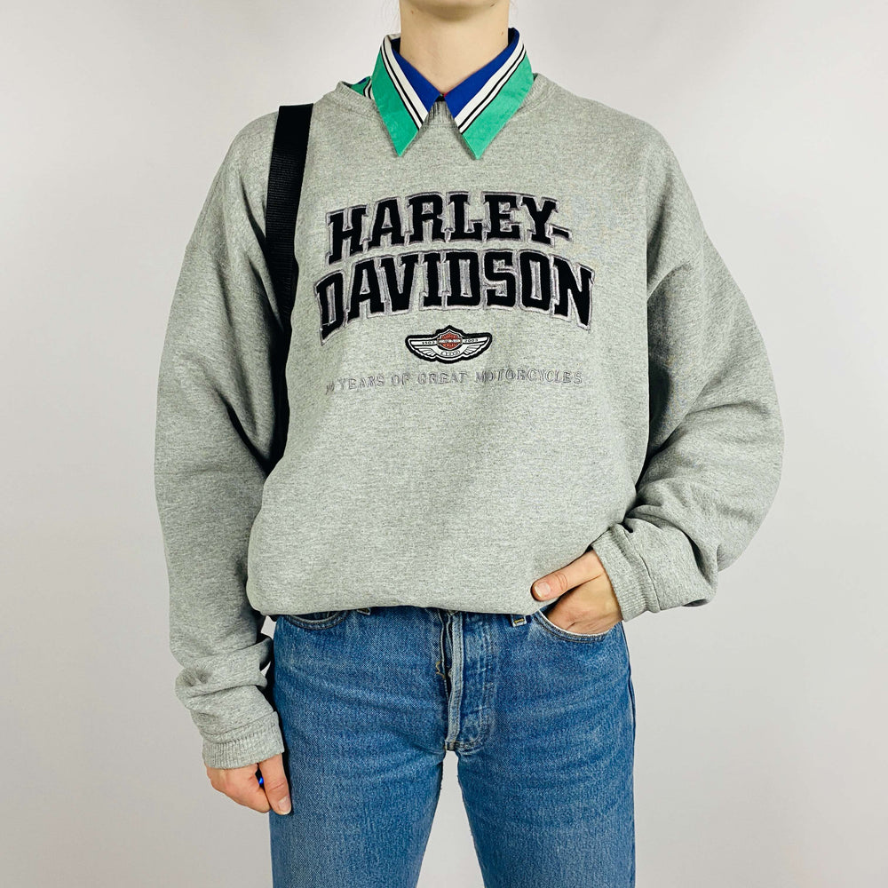 Unisex Harley Davidson Heavyweight Sweatshirt - 2XL