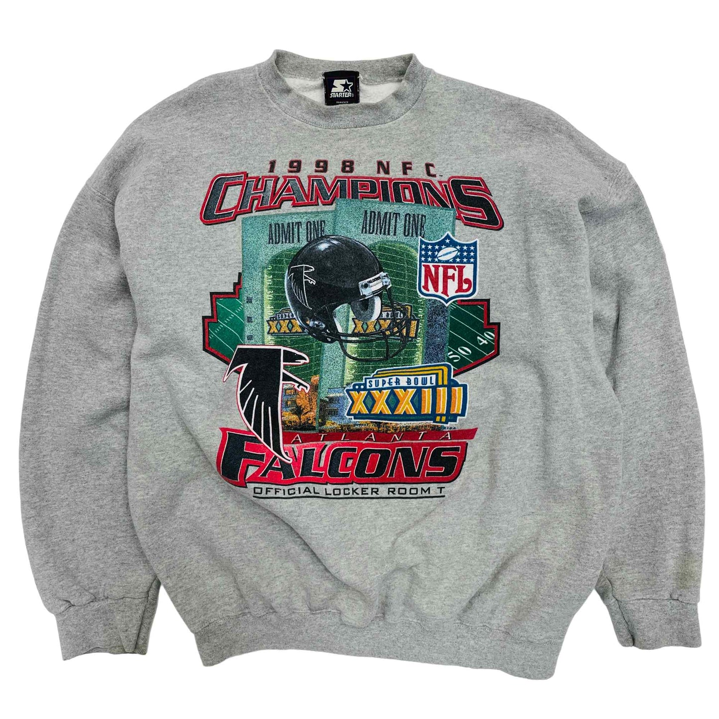 1998 Atlanta Falcons Superbowl Sweatshirt - XL – The Vintage Store