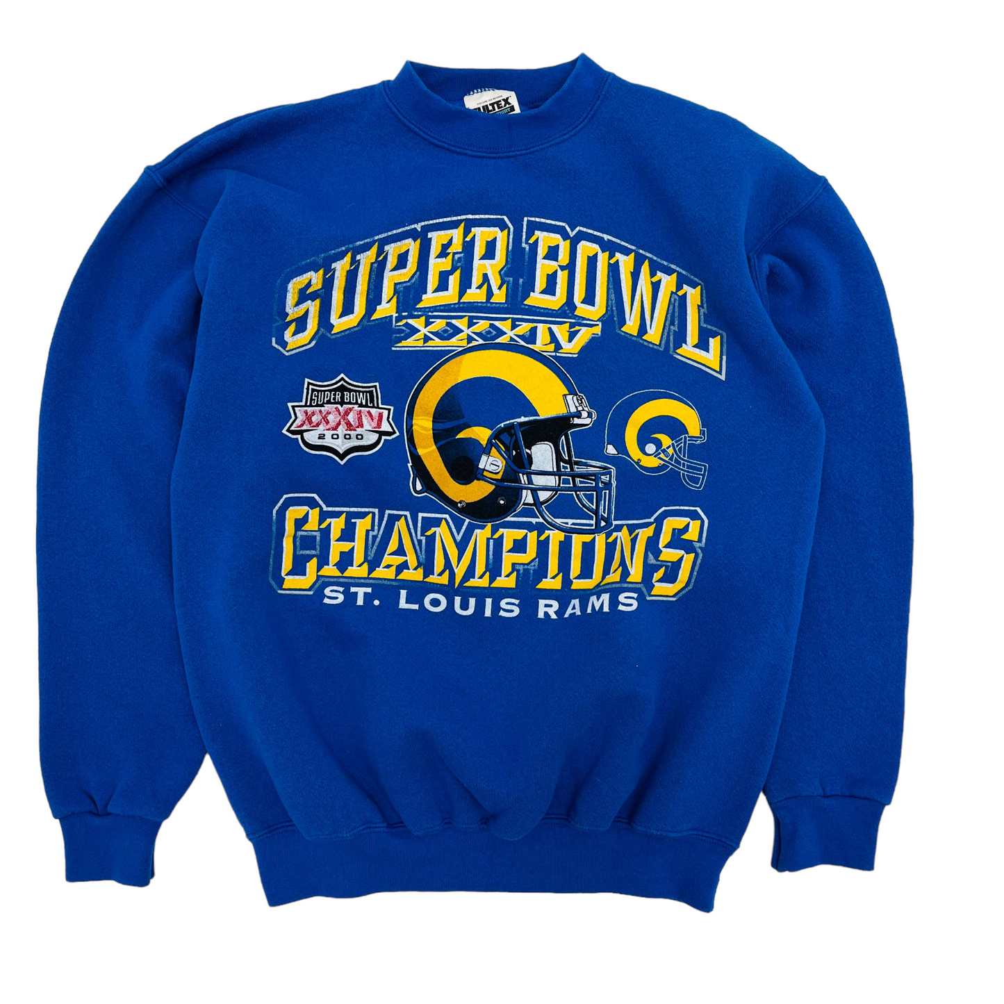 2000 St Louis Rams NFL Super Bowl XXXIV Champions Sweatshirt - Medium – The  Vintage Store