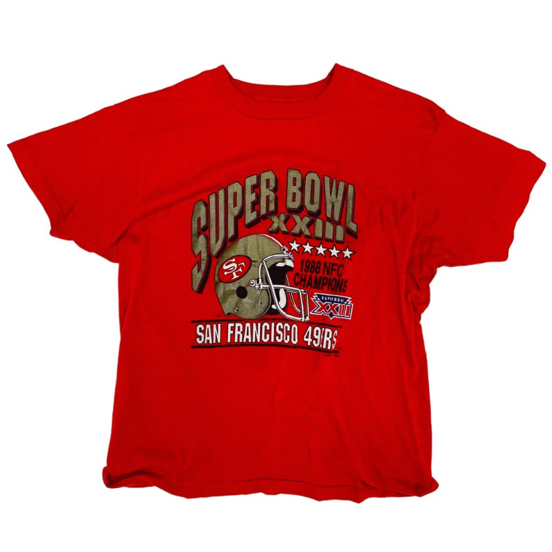 
                  
                    1988 NFC Super Bowl San Francisco 49ers T-shirt - Large
                  
                