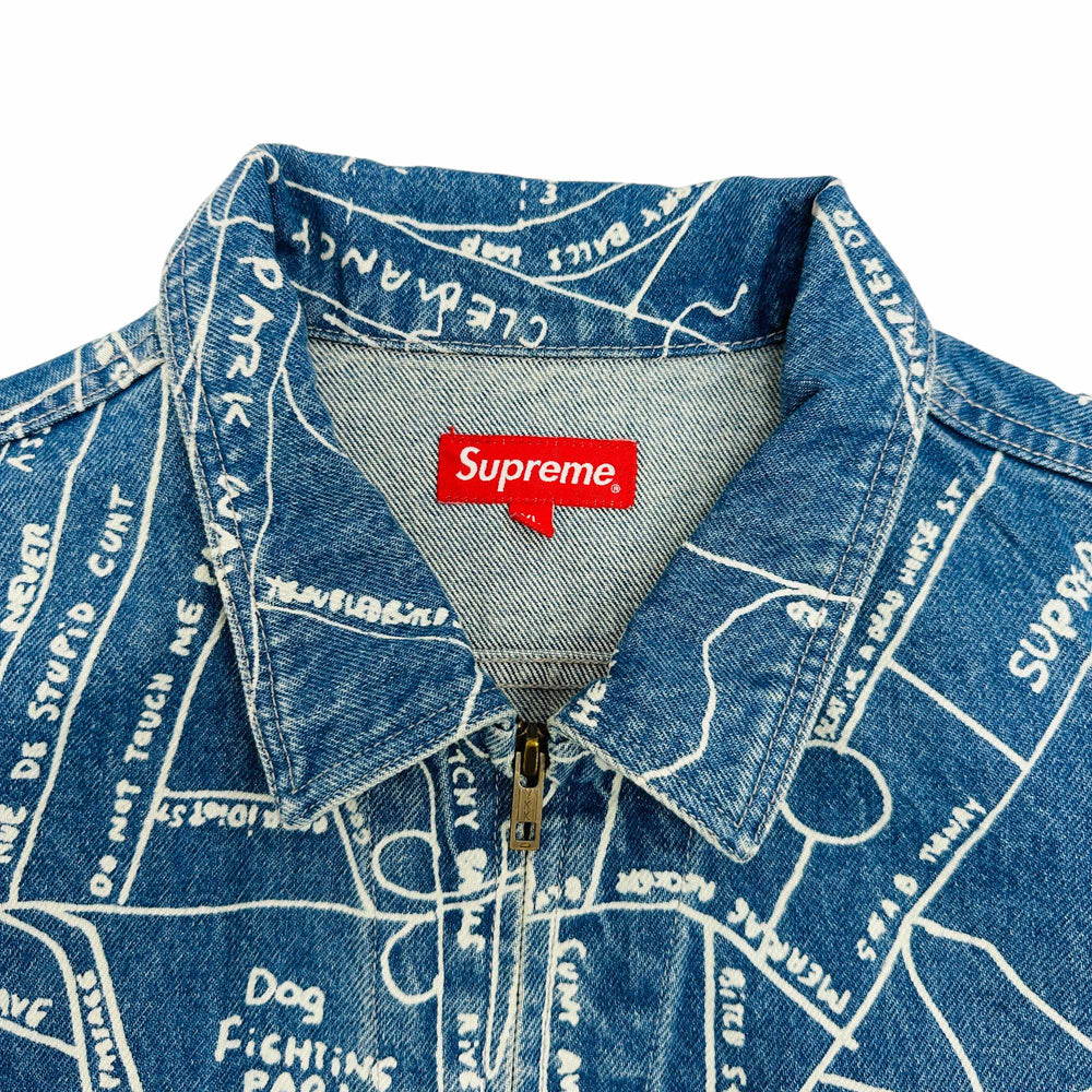 Supreme Gonz SS19 Map Work Jacket - XL – The Vintage Store