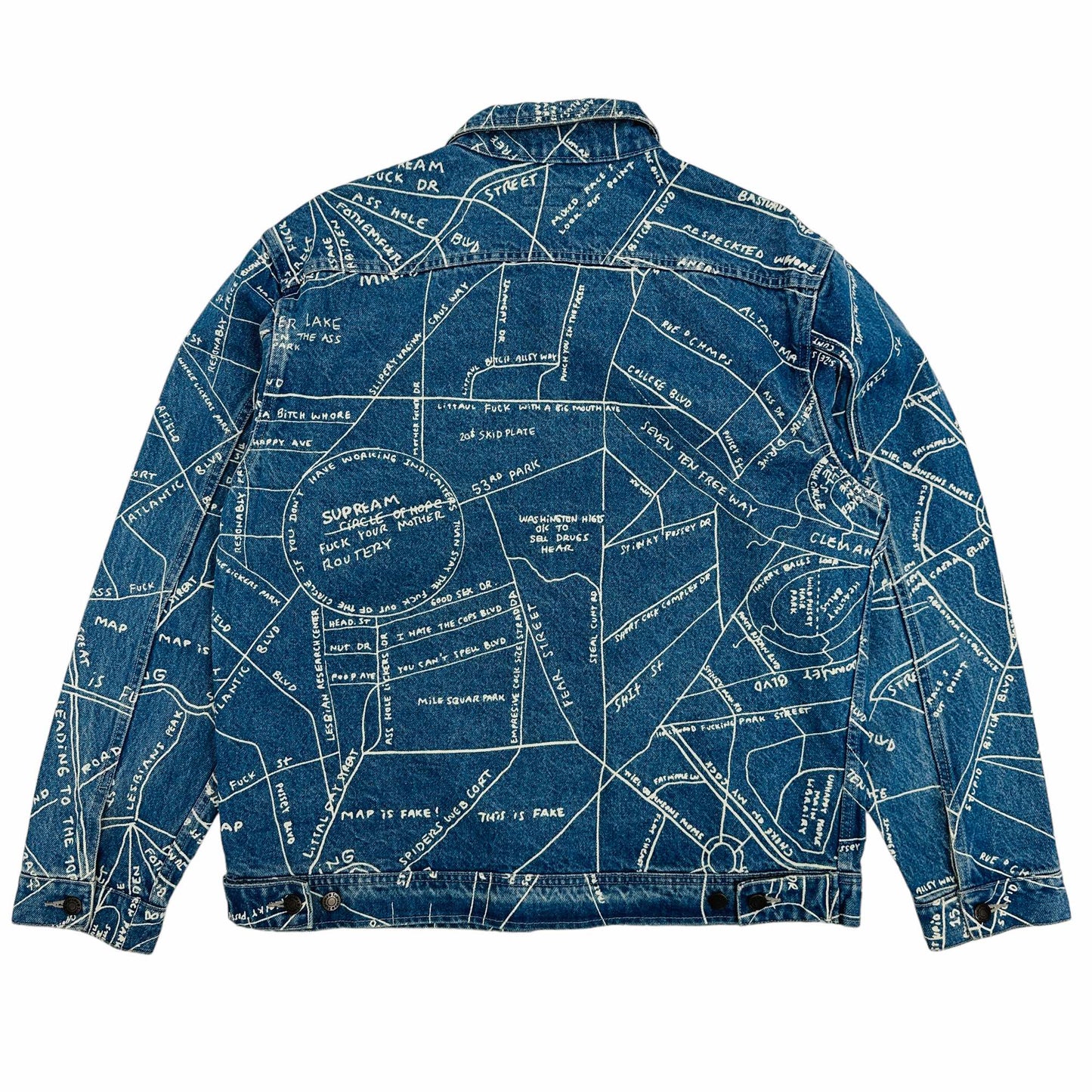 Supreme Gonz SS19 Map Work Jacket - XL – The Vintage Store