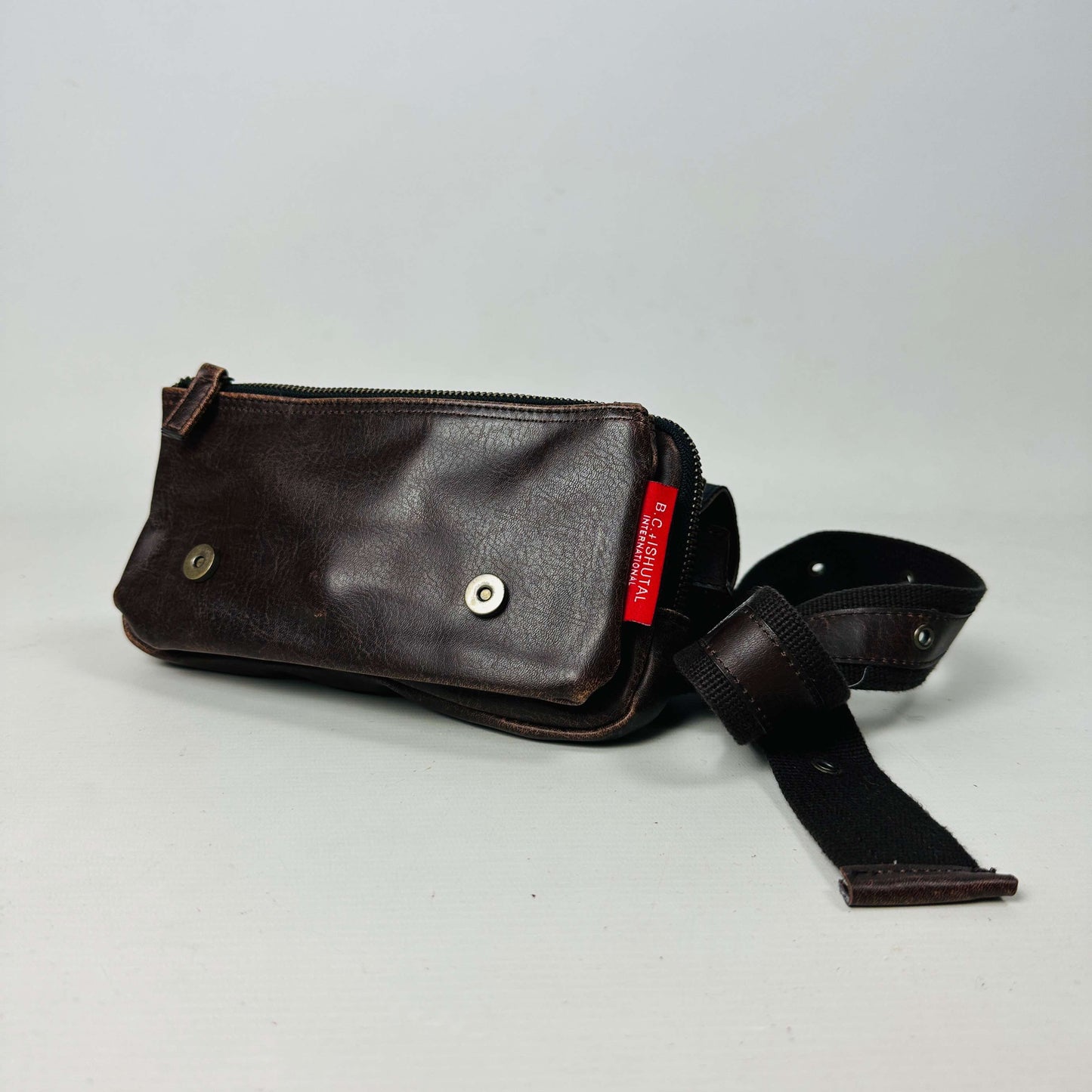 
                  
                    Vegan Leather Brown Belt Bag
                  
                