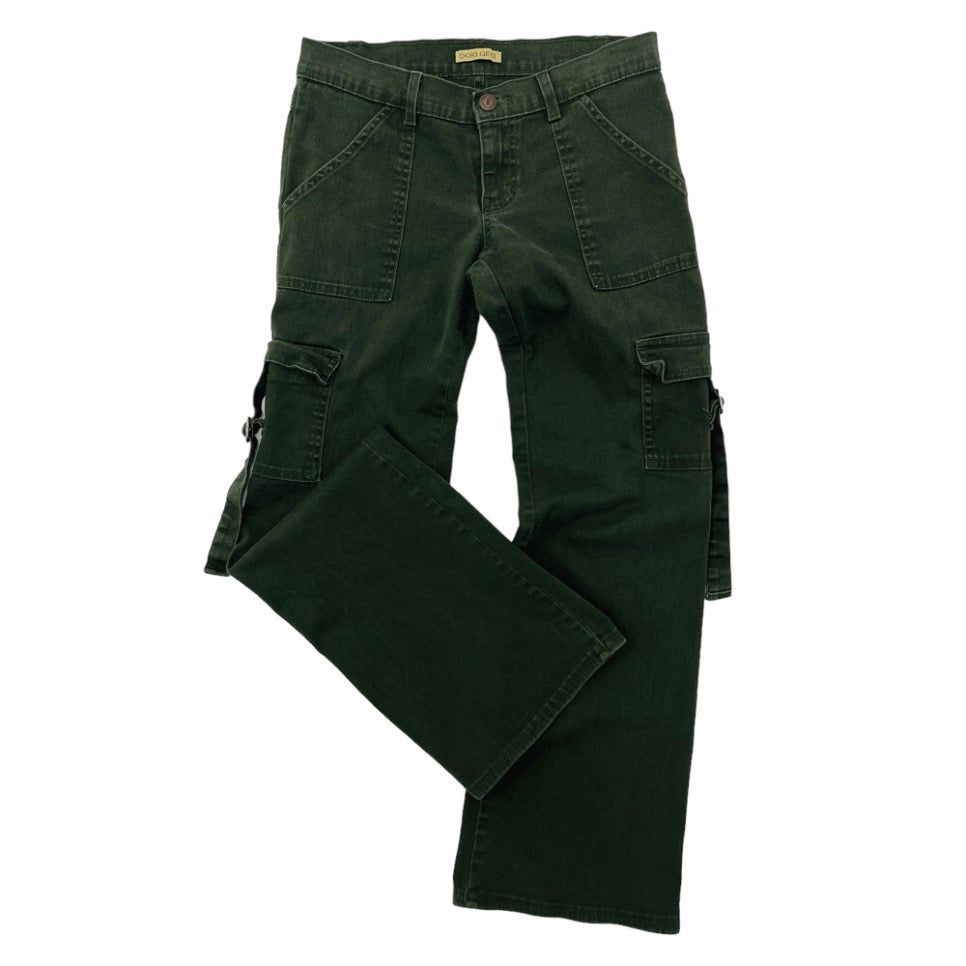 Ladies Y2K Cargo Trousers - W28 L29
