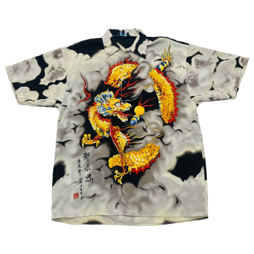 Dragon Patterned Shirt - Large
